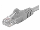 PremiumCord Patch kabel UTP RJ45-RJ45 CAT6 15m šedá