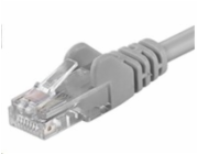 PremiumCord Patch kabel UTP RJ45-RJ45 CAT6 15m šedá