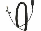 Jabra QD-RJ10, 0,5-2 m, coiled, Siemens