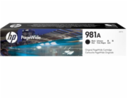 HP 981A - 106 ml - černá - originální - PageWide - inkoustová cartridge - pro PageWide Enterprise Color MFP 586; PageWide Managed Color E55650