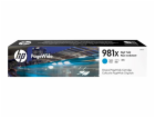 HP 981X - 116 ml - Vysoká výtěžnost - azurová - origináln...