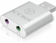 RAIDSO BOX Adaptér z USB 2.0 A samec/2x Jack 3,5mm