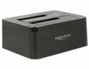 Delock Duální dokovací stanice SATA HDD > USB 3.0 s funkcí klonování