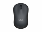 Logitech Wireless Mouse M220 Silent, black