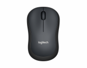 Logitech Wireless Mouse M220 Silent, black