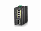 Zyxel RGS200-12P, 12-port Gigabit WebManaged switch: 8x G...