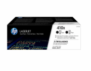 HP 410X originální tonerová kazeta dvojbalení černé CF410XD HP 410X Dvojbalení černých originálních tonerových kazet LaserJet s vysokou výtěžností