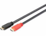 Digitus Assmann AK-330118-200-S Digitus propojovací kabel s Aktivním zesílením HDMI High Speed Ethernet Ultra HD 24p, 20M