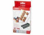 Canon KC18IL papír 22x17,3mm 18ks do termosublimační tiskárny