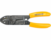 Kleště odizolovací a konektorové 215mm, tvrdost HRC 50-53, kabel AWG 22-10 TOYA