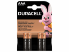baterie Duracell 1,5  AAA  4-pack  blist