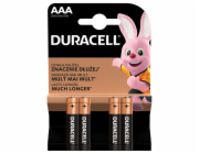 baterie Duracell 1,5  AAA  4-pack  blist