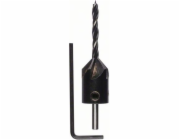 Bosch Spirálové vrtáky do dřeva se záhlubníkem  4mm