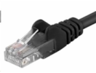 PremiumCord Patch kabel UTP RJ45-RJ45 CAT6 0.25m černá