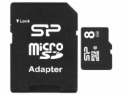 Silicon Power SP008GBSTH010V10SP paměťová karta 8 GB MicroSDHC Třída 10