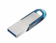 SanDisk Flash Disk 128GB Ultra Flair, USB 3.0, tropic modrá SDCZ73-128G-G46B