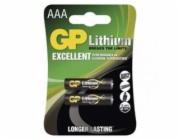 GP AAA Lithium lithiová - 2 ks