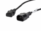 Lanberg IEC 320 C13 - C14 napájecí kabel, 1,8 m, černý (C...