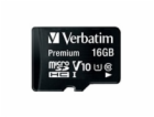 VERBATIM 44082 microSDHC 16GB cl10 adapt