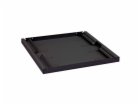 TRITON Police s perforací 19", 1U/450mm, nosnost 80kg, černá