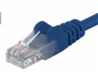 PremiumCord Patch kabel UTP RJ45-RJ45 CAT6 0.5m modrá