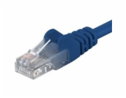 PremiumCord Patch kabel UTP RJ45-RJ45 CAT6 0.25m modrá