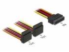 DeLOCK Stromkabel SATA 15Pin (Stecker) > 2x SATA 15Pin (B...