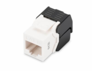 Digitus CAT 6 Keystone Jack, nestíněný RJ45 na LSA, připojení bez nářadí, vč. kabelová svorka