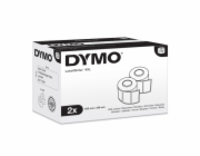 Dymo papírové štítky bílé  102mm x 59mm/