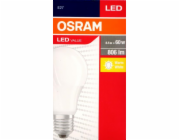 Osram LED žárovka E27  9,5W 2700K 806lm VALUE A60-klasik matná