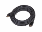Akyga Kabel HDMI 1.4 (M), Full HD/4K 10.2Gbps, černý 10m