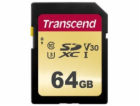TRANSCEND SDXC karta 64GB 500S, UHS-I U3 V30 (R:95/W:50 M...