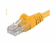 PREMIUMCORD Patch kabel UTP RJ45-RJ45 CAT5e 15m žlutá