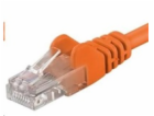 PREMIUMCORD Patch kabel UTP RJ45-RJ45 CAT5e 0.5m oranžová