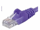 PREMIUMCORD Patch kabel UTP RJ45-RJ45 CAT5e 7m fialová