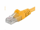 PREMIUMCORD Patch kabel UTP RJ45-RJ45 CAT5e 20m žlutá
