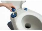 Toaleta chemická WC Portable 20l Combo přenosná bílošedá