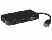 PREMIUMCORD adaptér DisplayPort - DP + HDMI + DVI + VGA , 1080p, 4K*2K