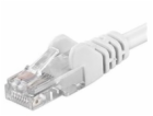 PremiumCord Patch kabel UTP RJ45-RJ45 CAT6 0.25m bílá