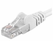 PremiumCord Patch kabel UTP RJ45-RJ45 CAT6 0.25m bílá
