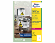 Avery Zweckform LABEL ZF 4775 HEAVY DUTY 210X297 100ARK ODNÍMATELNÝ ŠTÍTEK - L4775-100