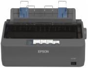 EPSON jehličková  LQ-350 - A4/24pins/300zn/1+3 kopii/USB/LPT/COM