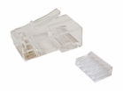 Konektor RJ45 CAT6 UTP 8p8c pro drát,100ks