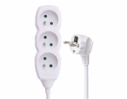 Emos prodlužovací šňůra P0313C - 3 zásuvky, 3m, černá