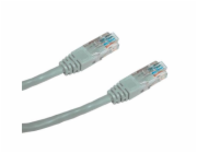 DATACOM Patch cord UTP Cat6 šedý   1m