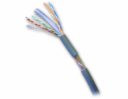 DATACOM UTP lanko CAT6  PVC 100m šedý