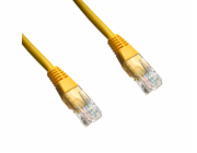 DATACOM Patch kabel UTP CAT5E 1m žlutý