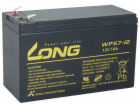 Long 12V 7Ah olověný akumulátor F1