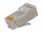 Konektor RJ45 CAT6 STP 8p8c na drát,100ks