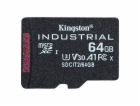 Kingston Industrial/micro SDHC/64GB/UHS-I U3 / Class 10